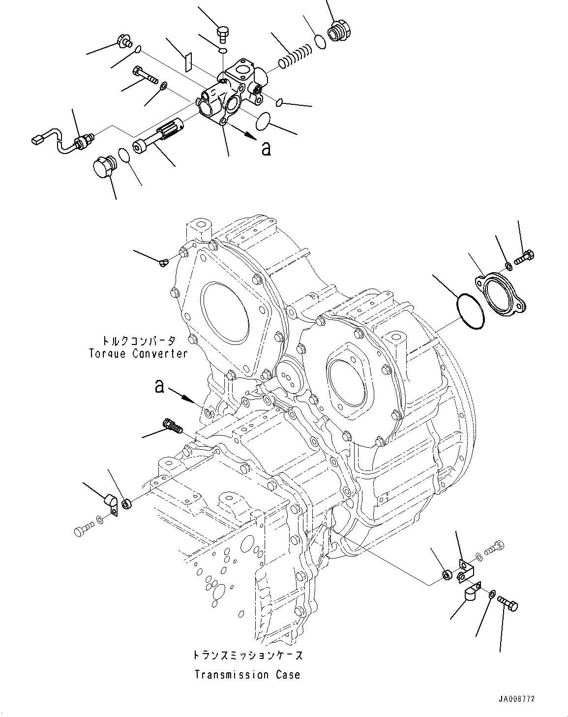 Корпус 425-13-46410 KOMATSU