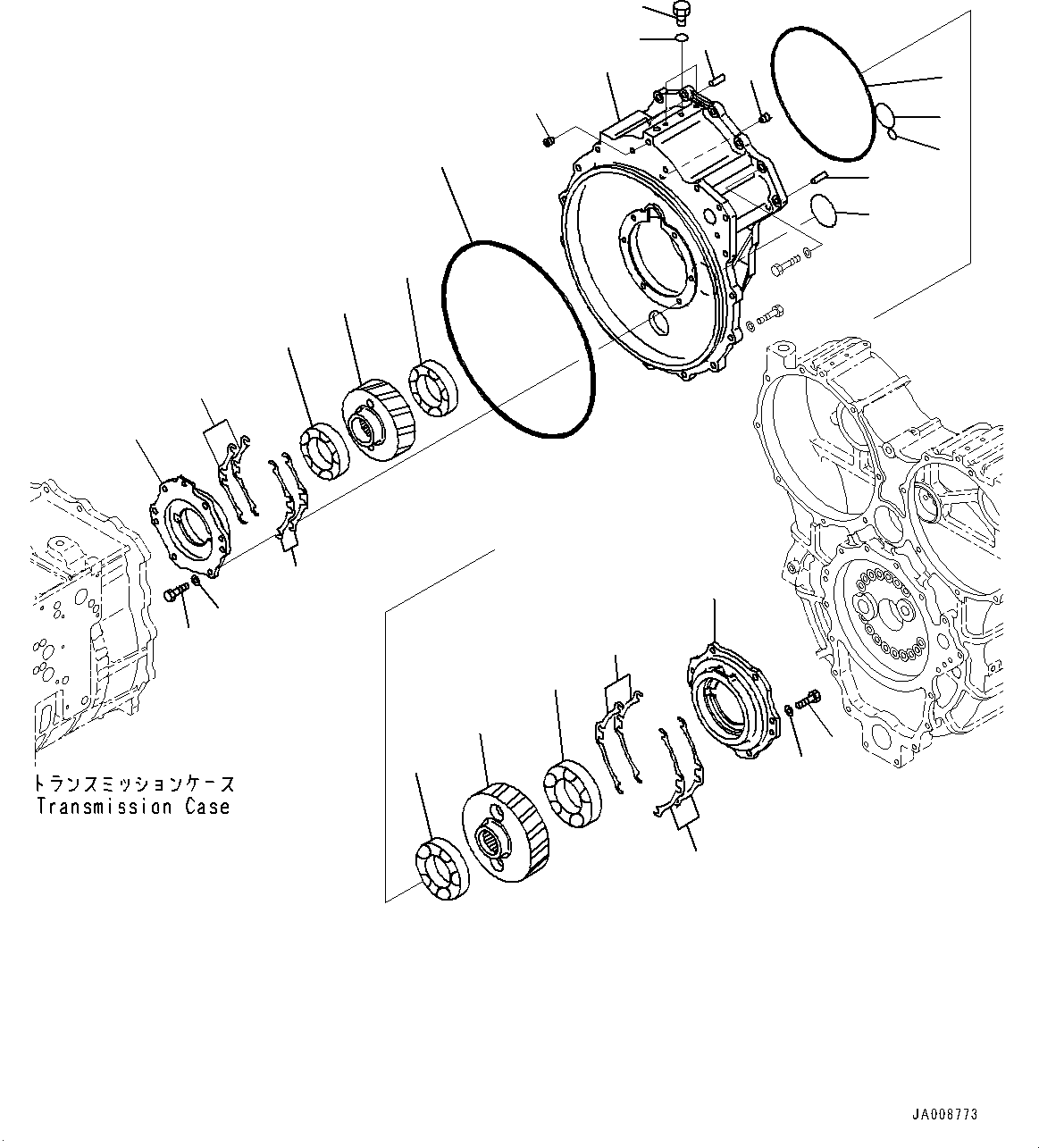 Корпус 425-13-43130 KOMATSU
