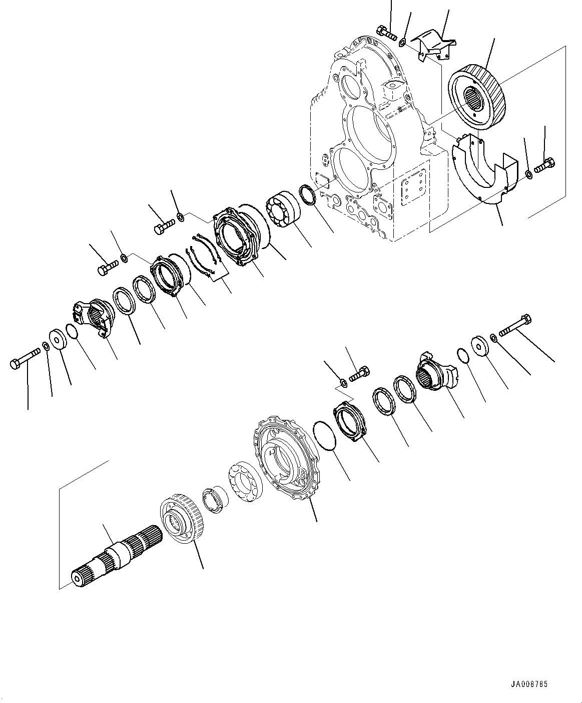 Перегородка 425-15-43140 KOMATSU
