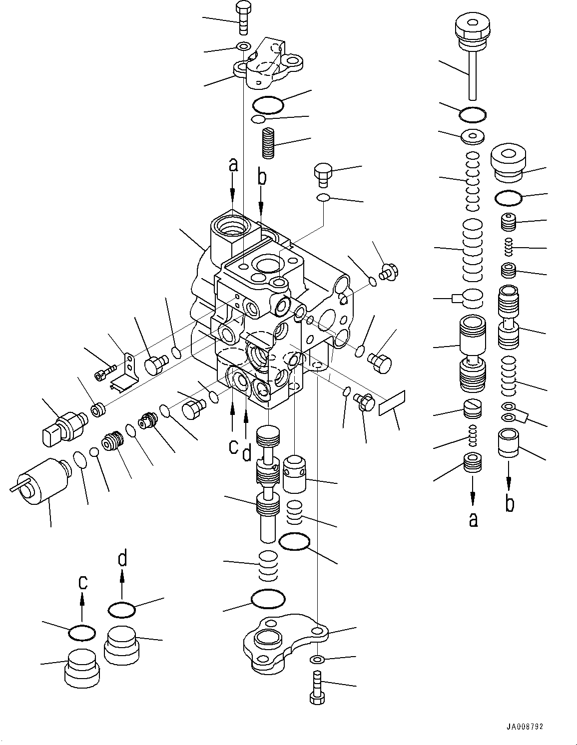 Клапан в сборе 425-15-46200 KOMATSU
