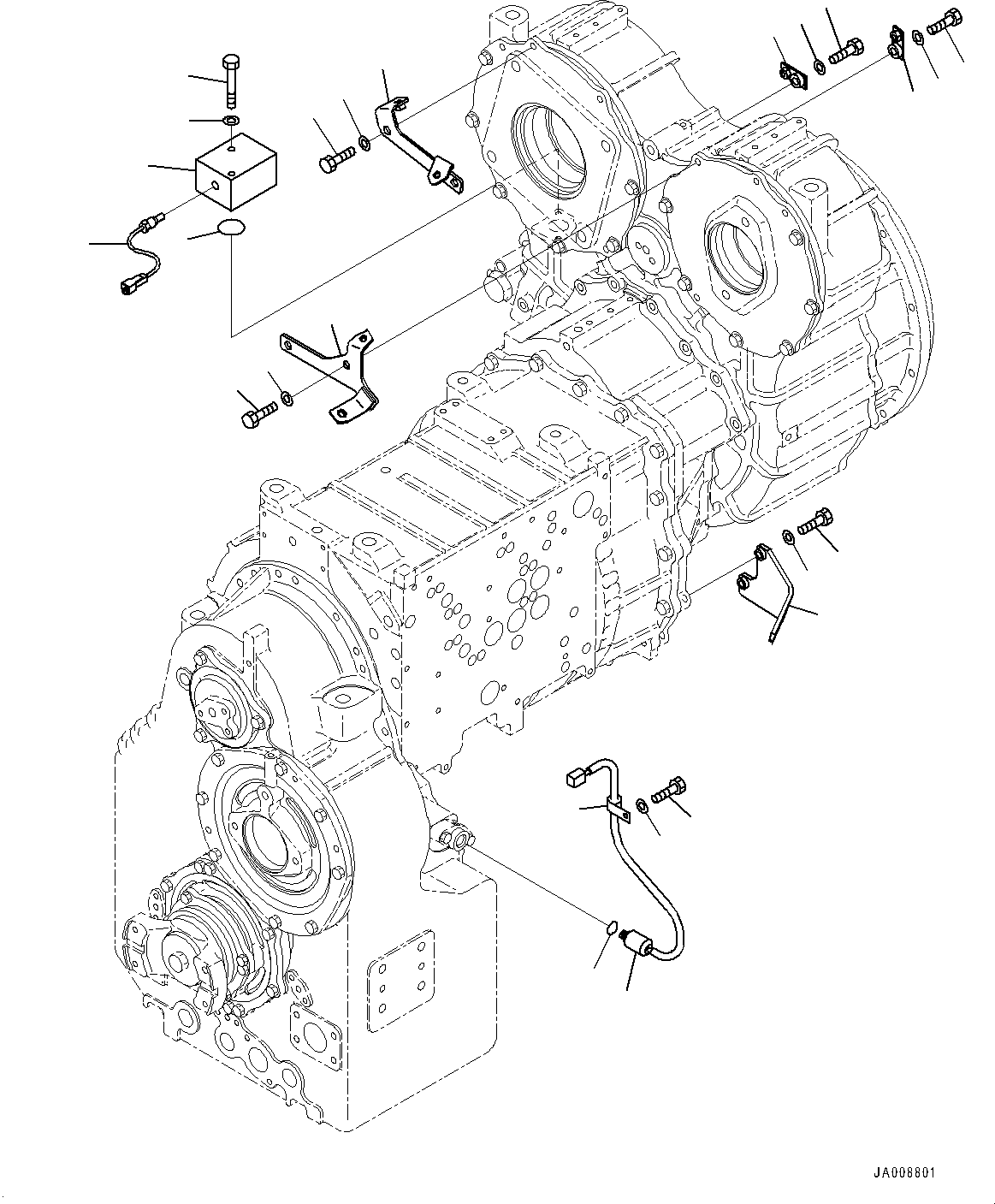 Фланец 425-16-41480 KOMATSU