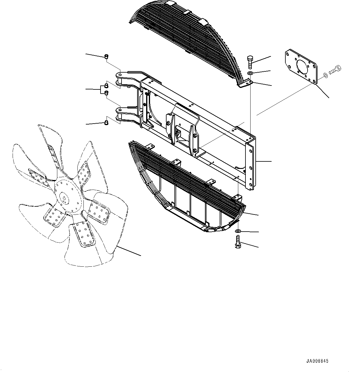 Пластина 425-03-43130 KOMATSU