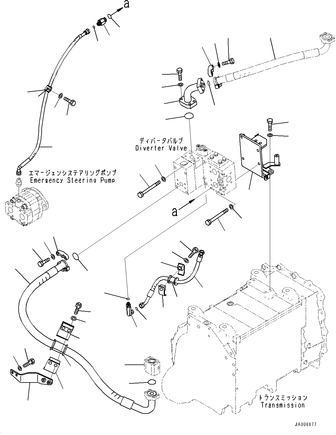 Шланг 425-62-41760 KOMATSU