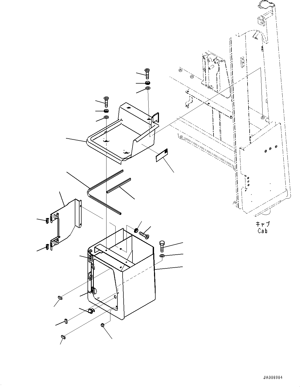 Case, L.H. 423-54-H6243 KOMATSU