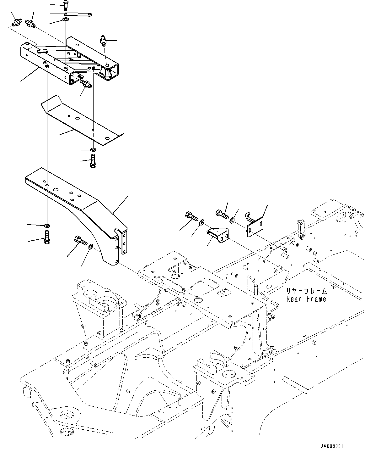 Петля 423-54-55240 KOMATSU