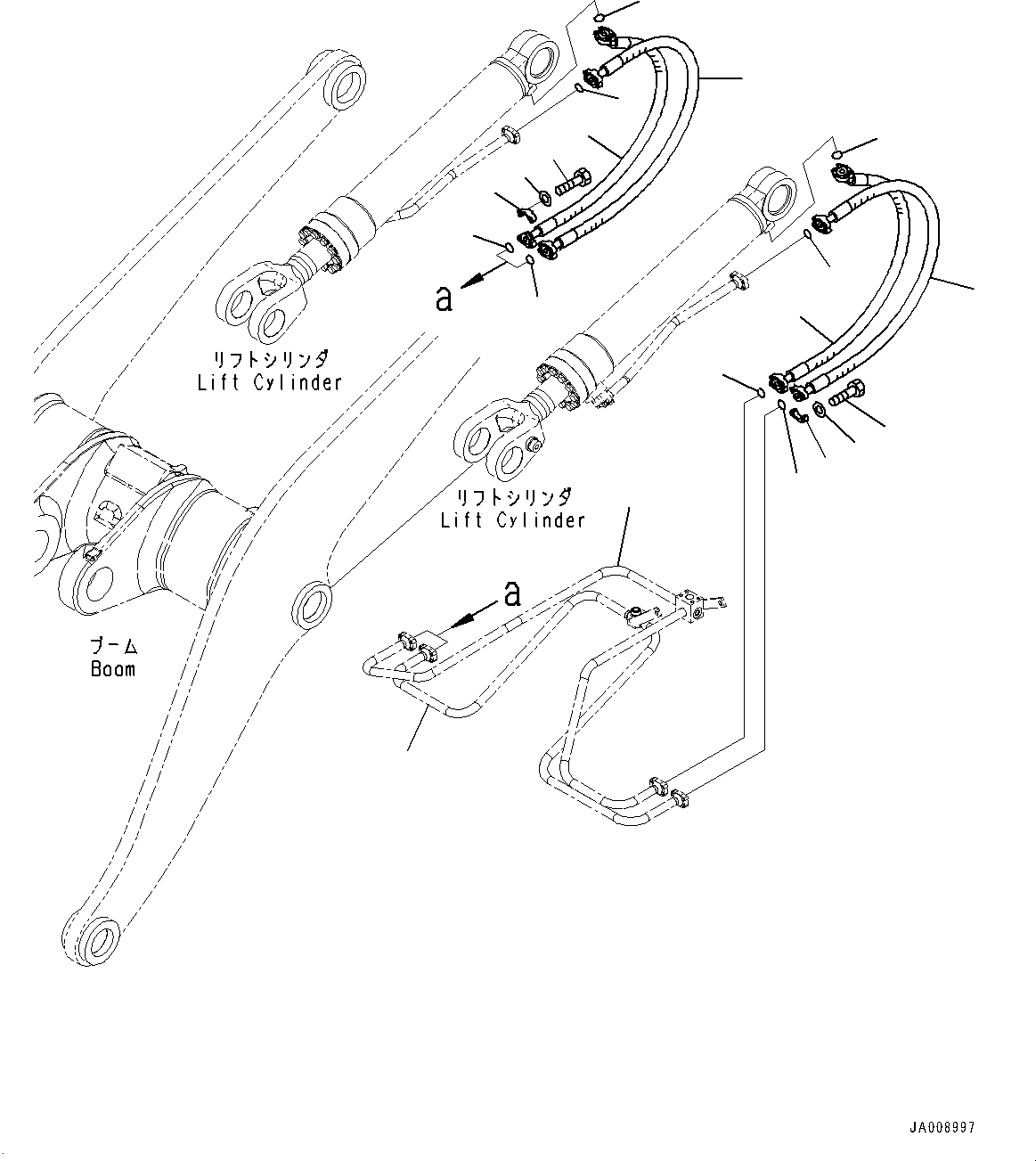 Шланг 423-62-52310 KOMATSU