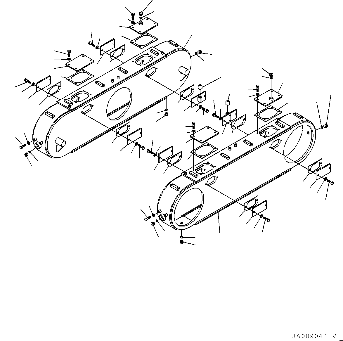 Корпус 23B-25-71610 KOMATSU