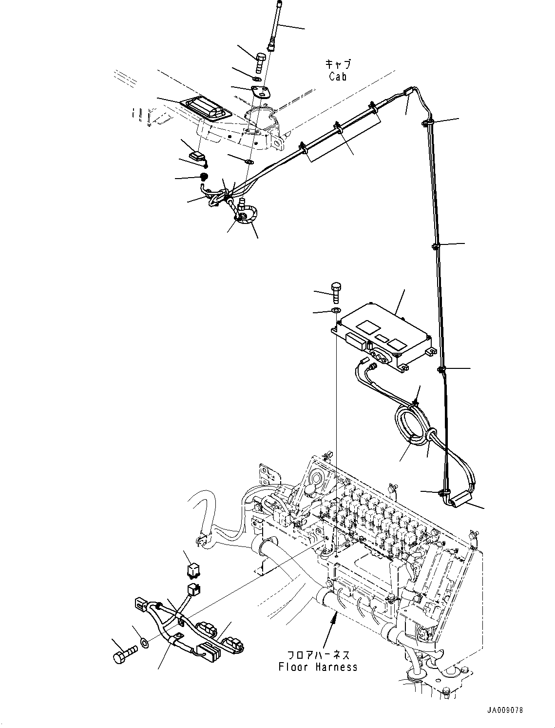 Antenna Assembly 423-06-45740 KOMATSU