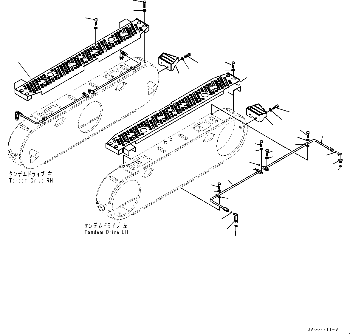 Подножка 23B-25-71841 KOMATSU