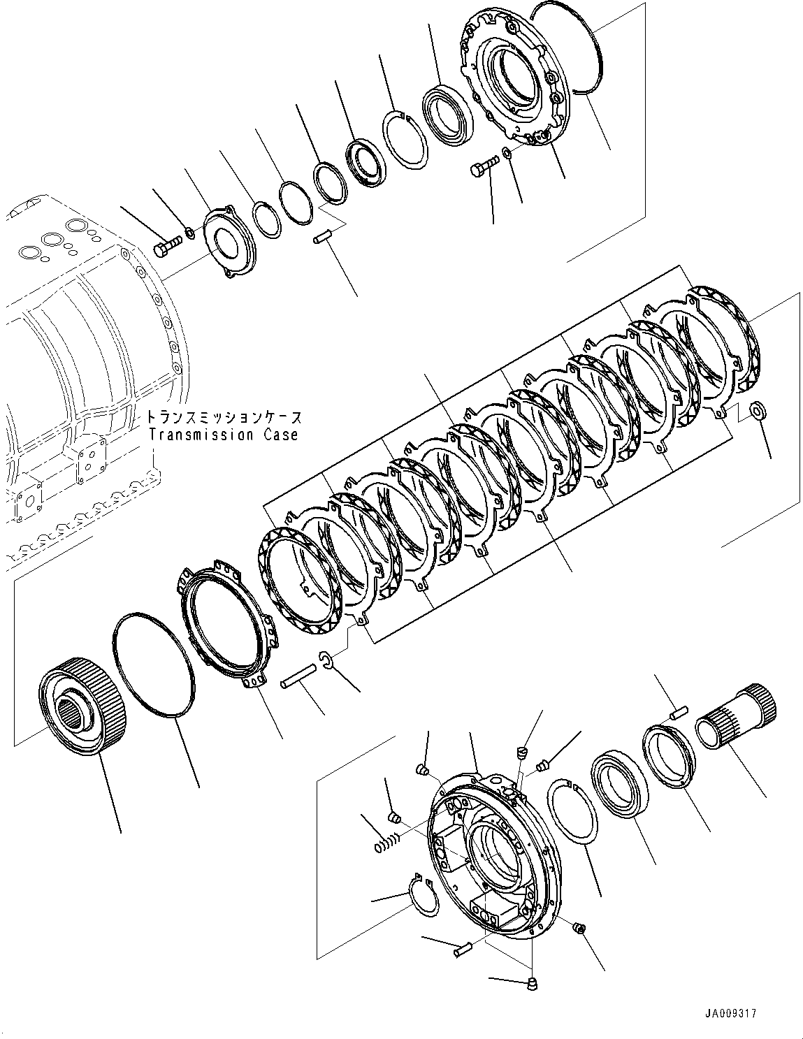 Картер в сборе 562-15-00150 KOMATSU