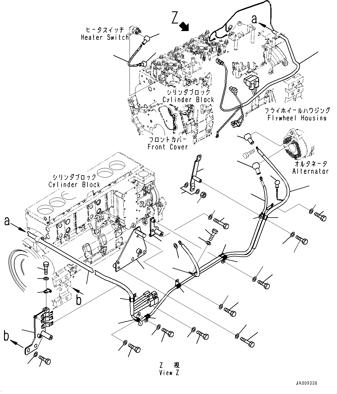 Кабель 14X-977-3780 KOMATSU