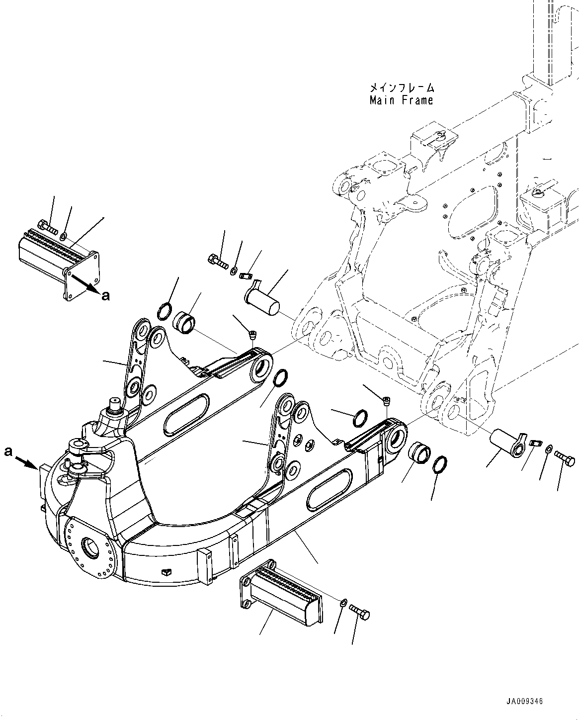 Step, R.H. 13Y-72-B2231 KOMATSU