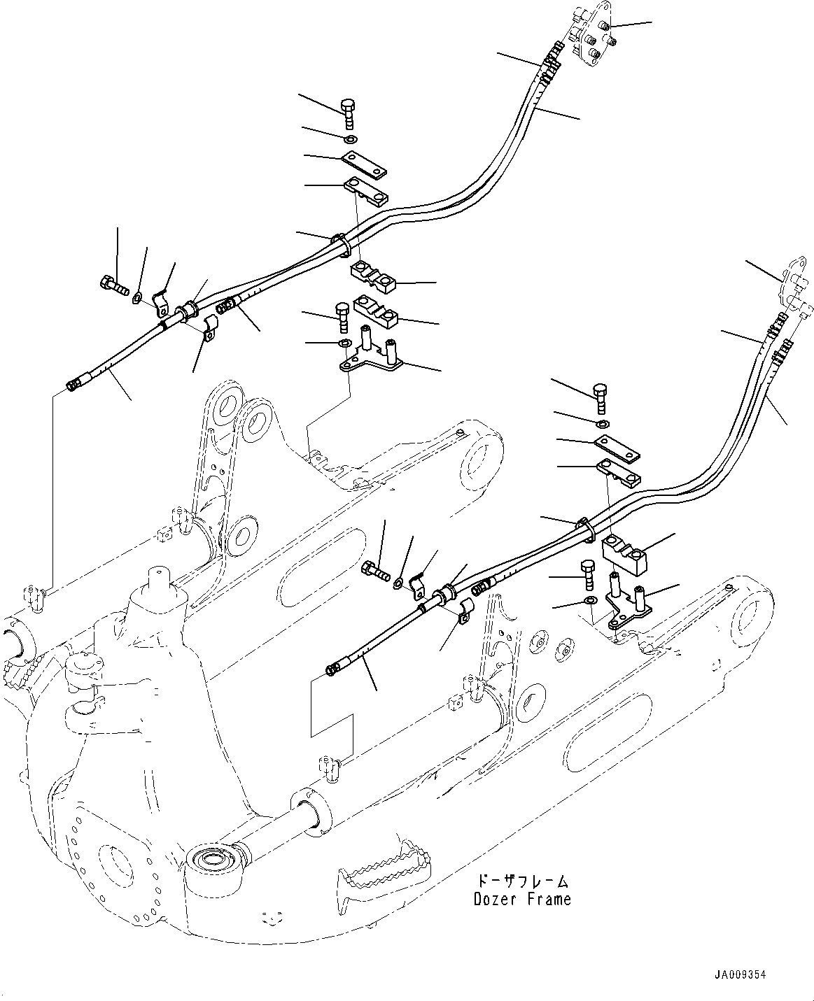 Амортизирующая подушка 13Y-62-16441 KOMATSU