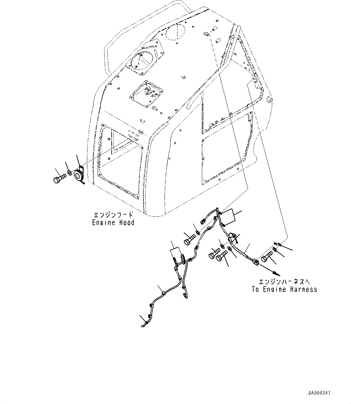 Жгут проводов 13Y-06-11875 KOMATSU