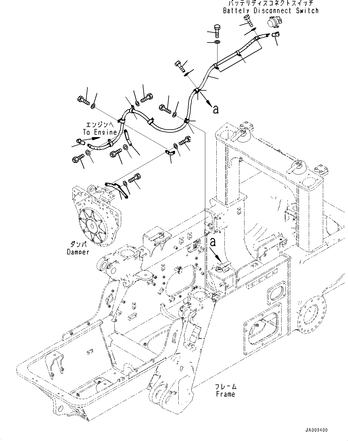 Кабель 13Y-06-14265 KOMATSU