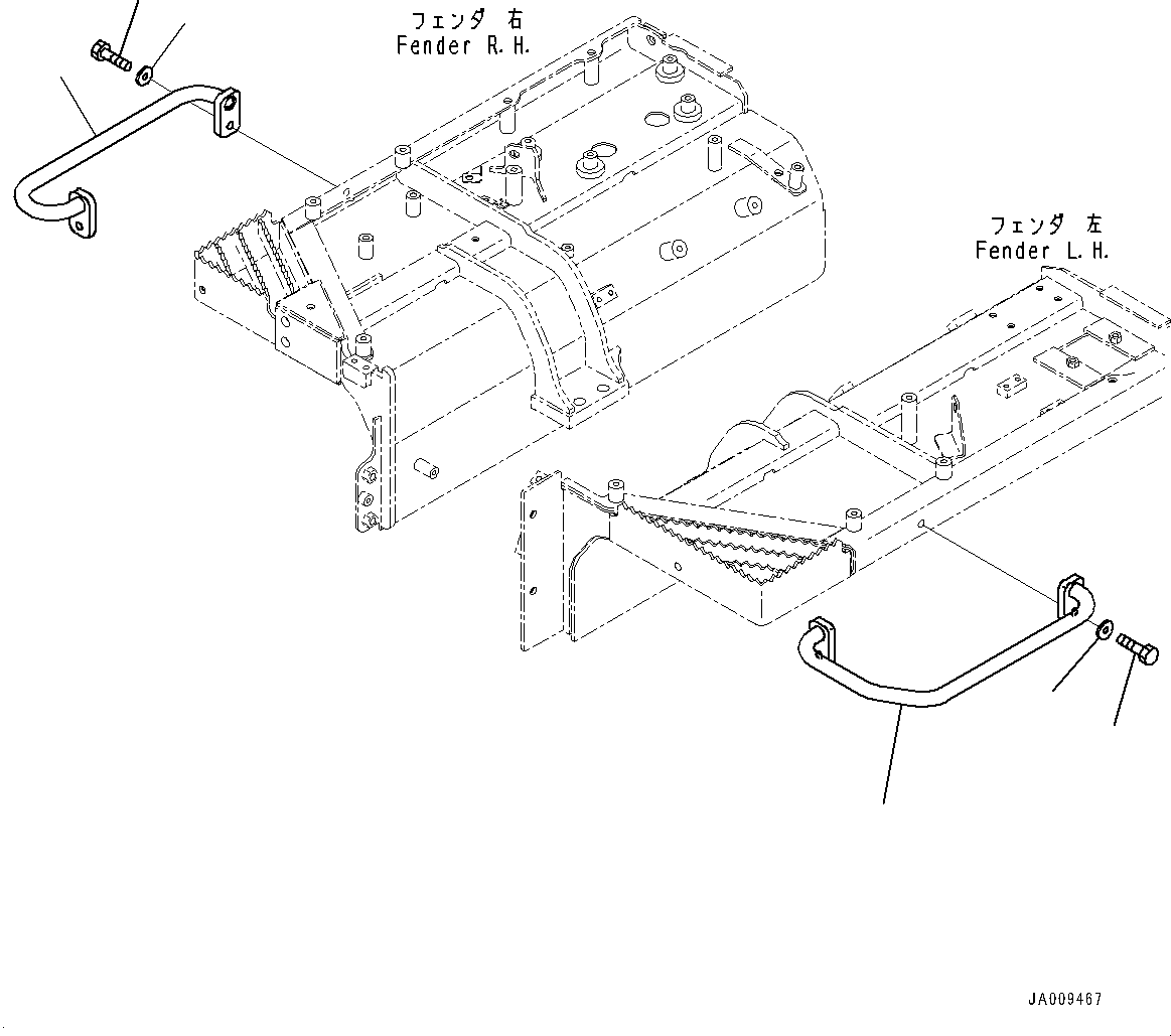 Ручка 14X-977-2521 KOMATSU