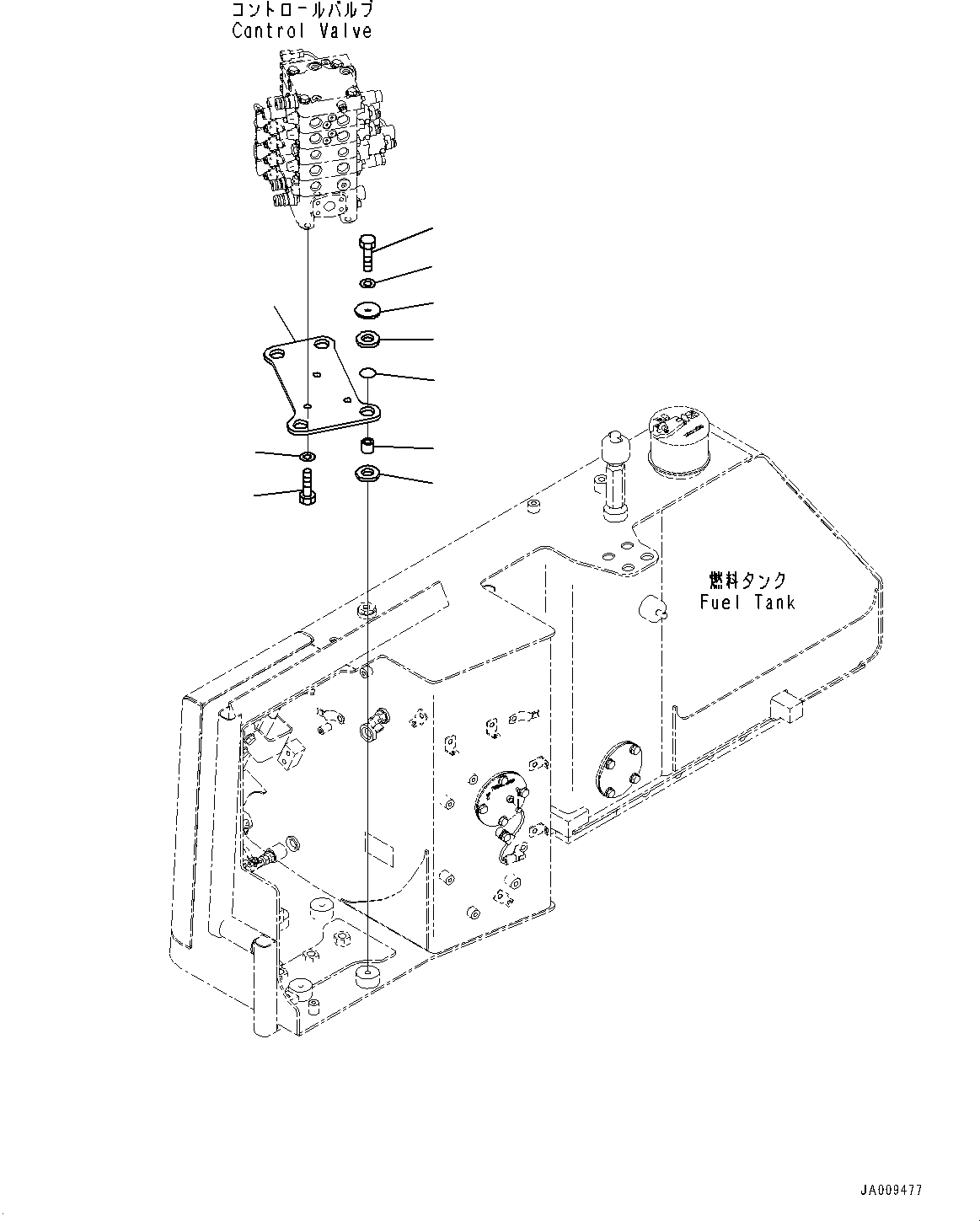 Пластина 13Y-62-11231 KOMATSU