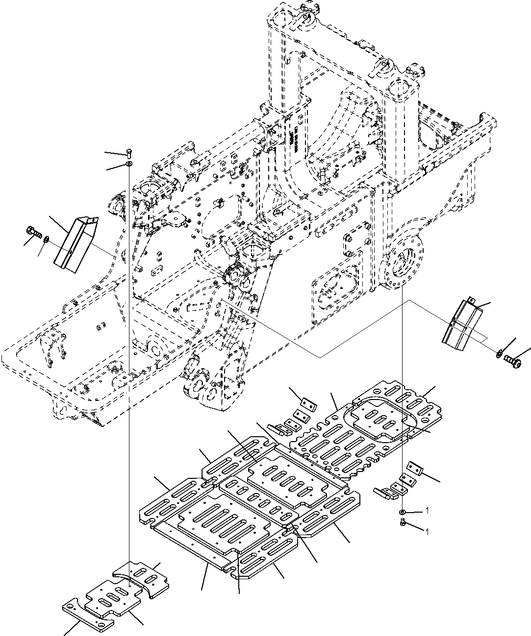 Пластина 13Y-21-B1130 KOMATSU