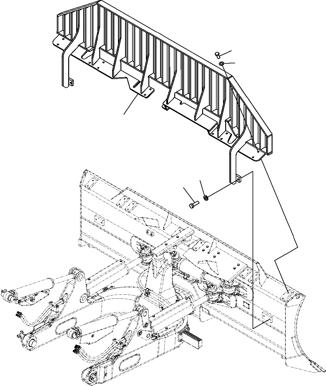 Rack 13Y-72-B1120 KOMATSU