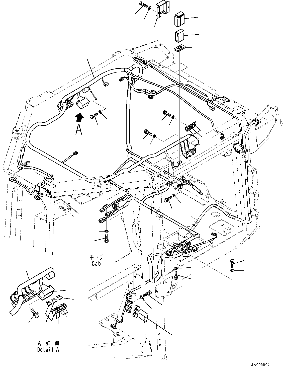 Жгут проводов 11Y-06-46121 KOMATSU