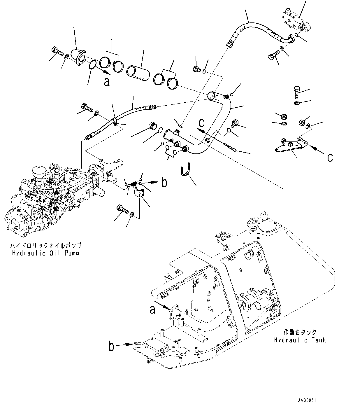 Шланг 13Y-62-11642 KOMATSU