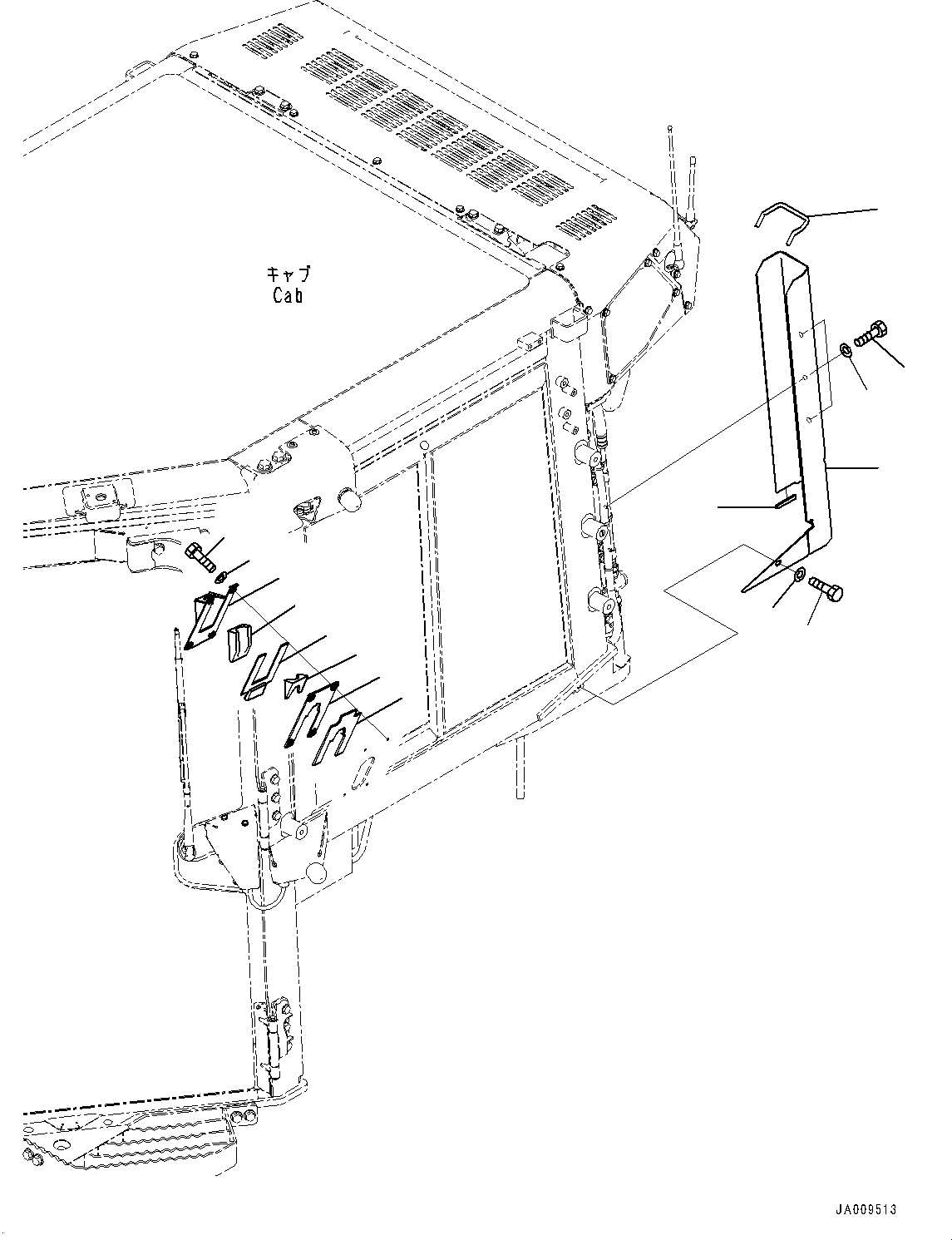 Амортизирующая подушка 12Y-06-26850 KOMATSU