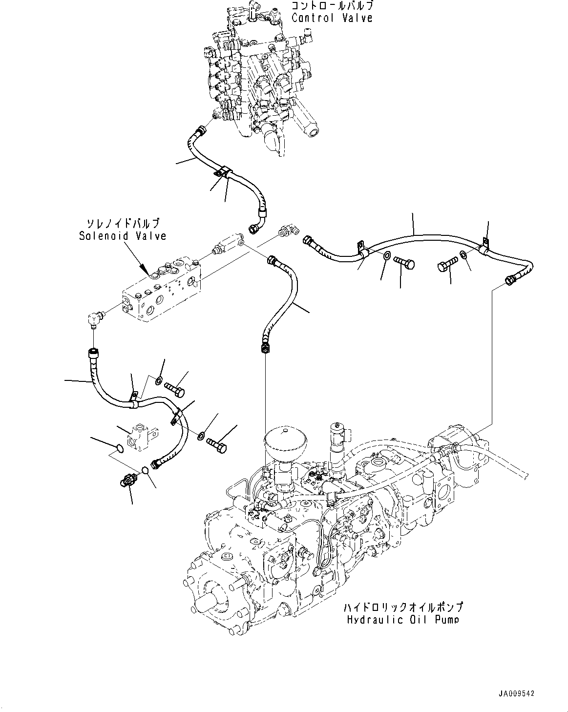 Шланг 02774-003A4 KOMATSU