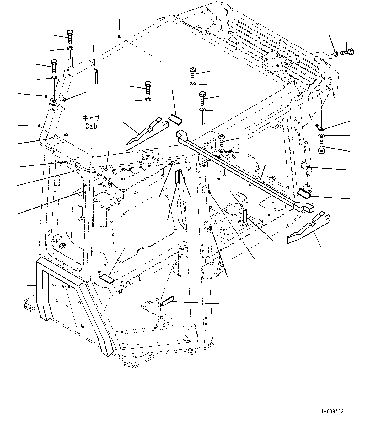 Уплотнение 12Y-54-26711 KOMATSU