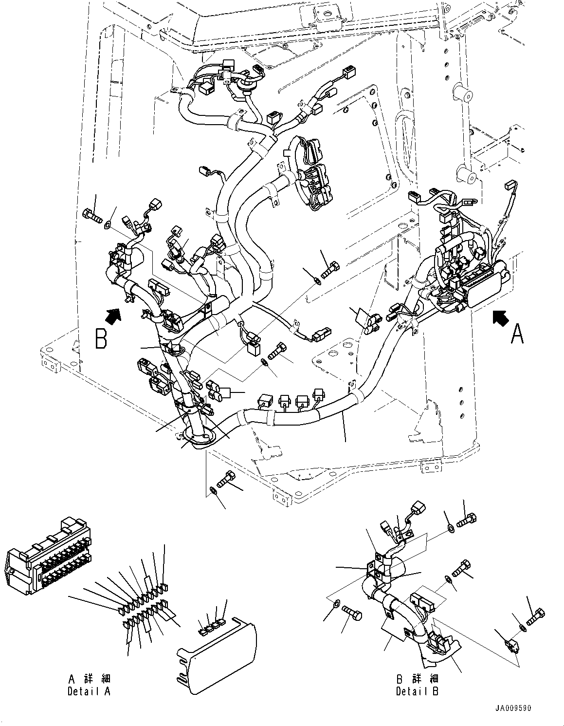 Жгут проводов 12Y-06-28320 KOMATSU
