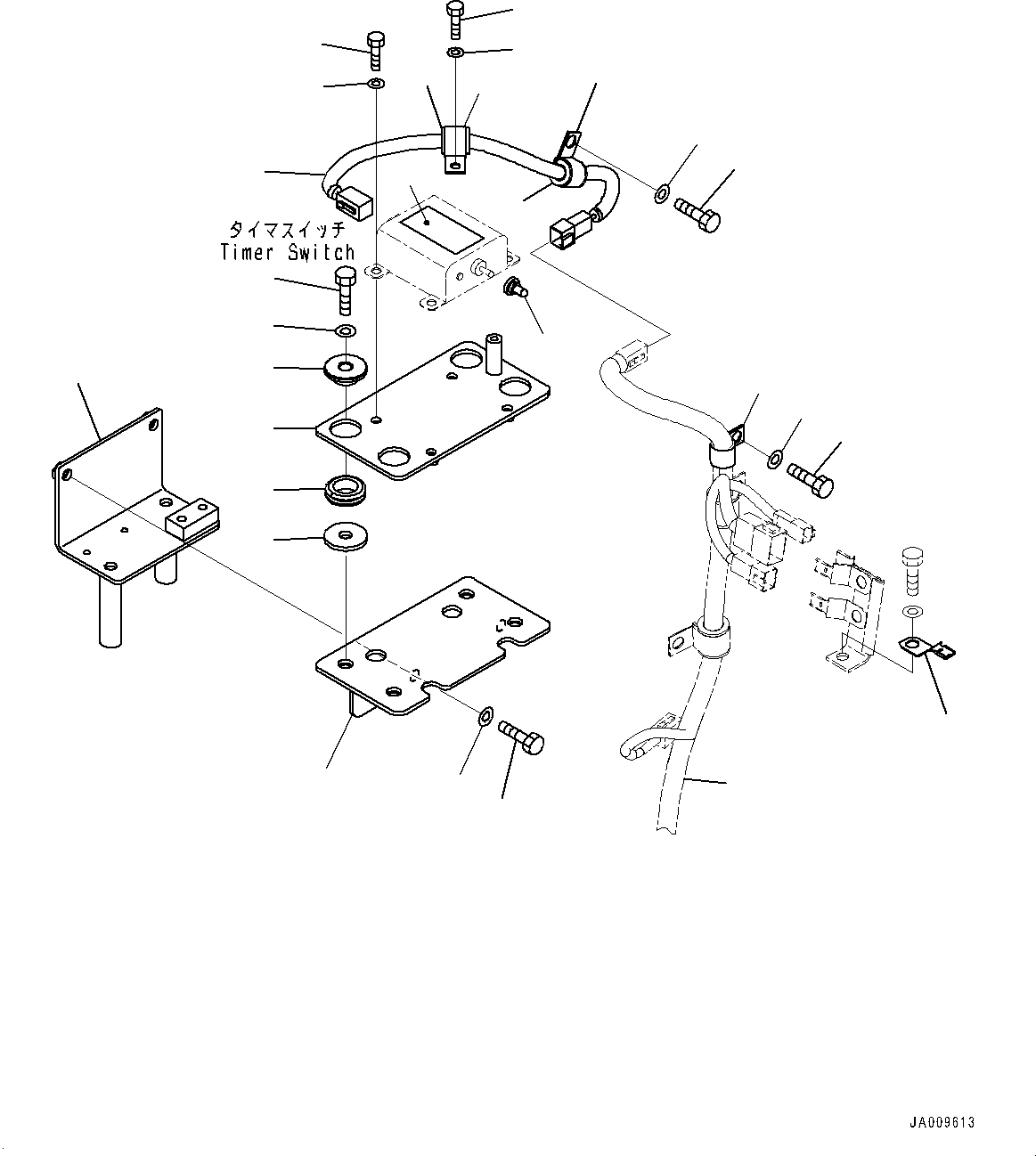 Wiring Harness(Electric Wiring Harness,Fender) (154-06-74441) KOMATSU