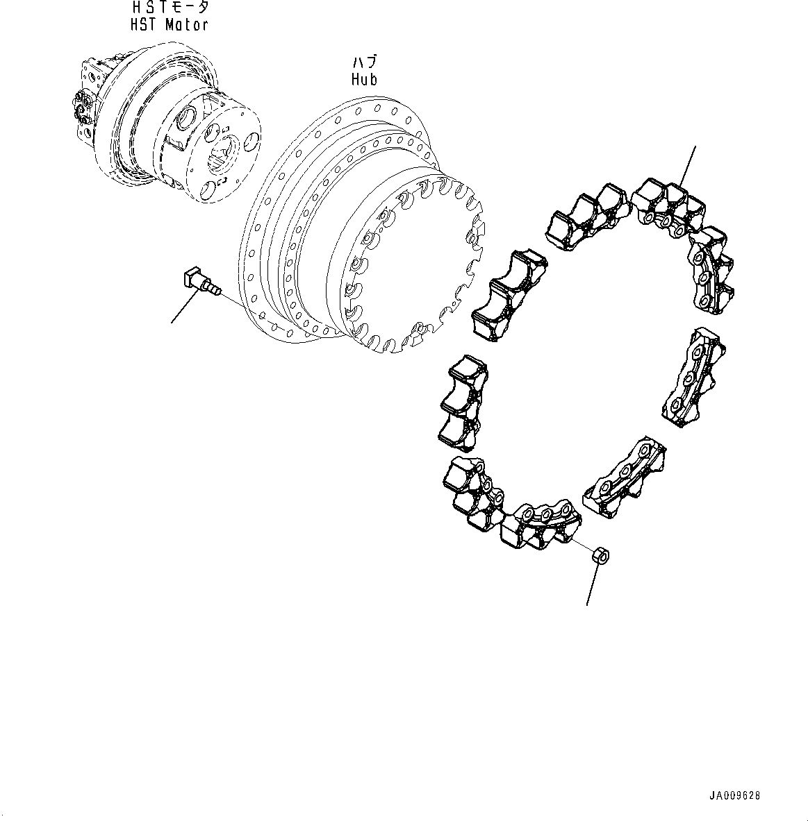 Teeth 134-27-15210 KOMATSU