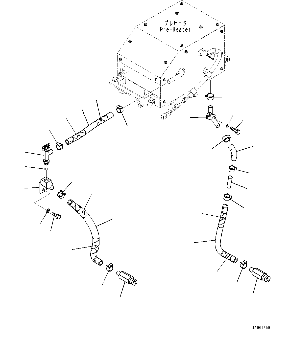Шланг 14X-977-3750 KOMATSU