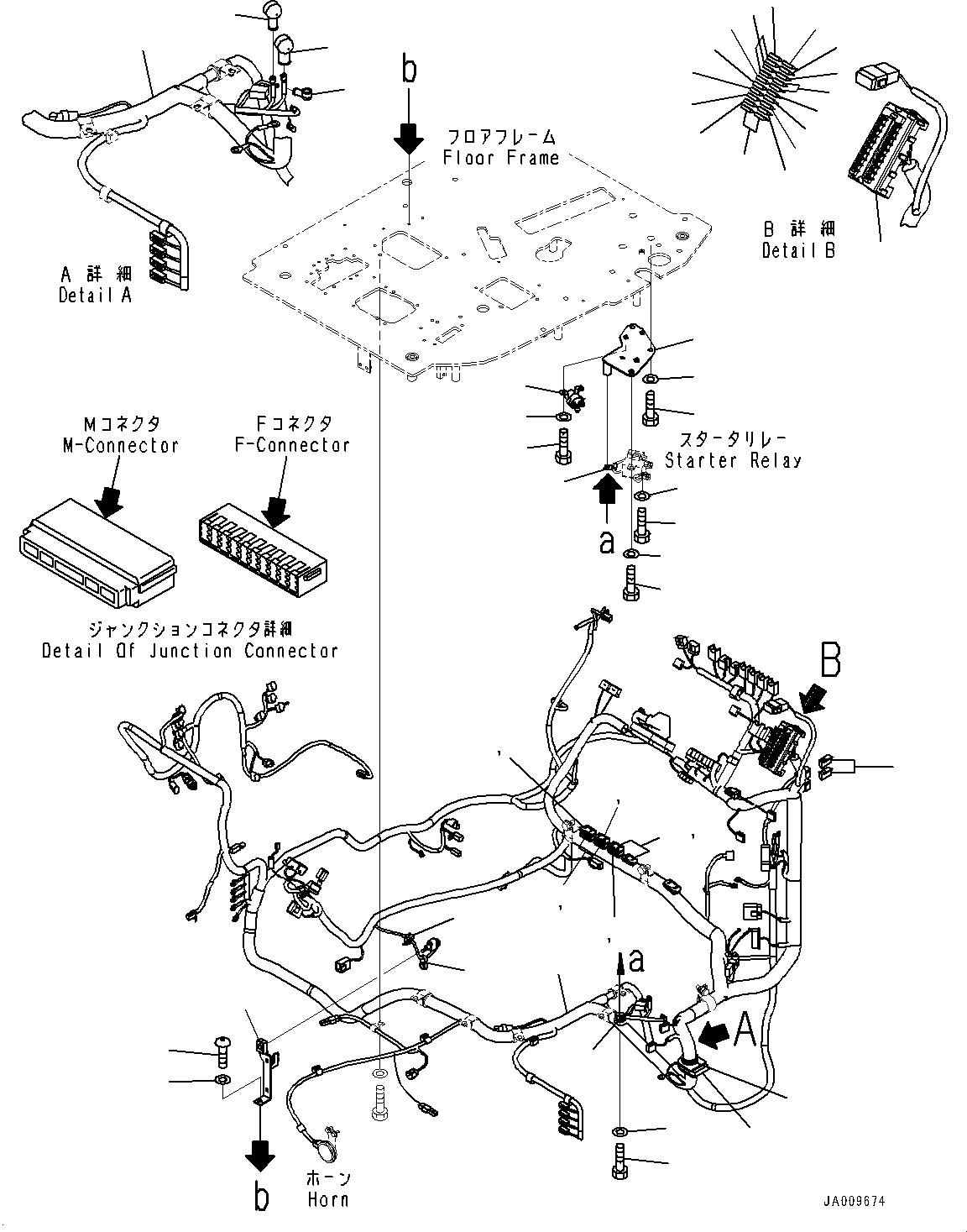 Жгут проводов 21W-06-55112 KOMATSU