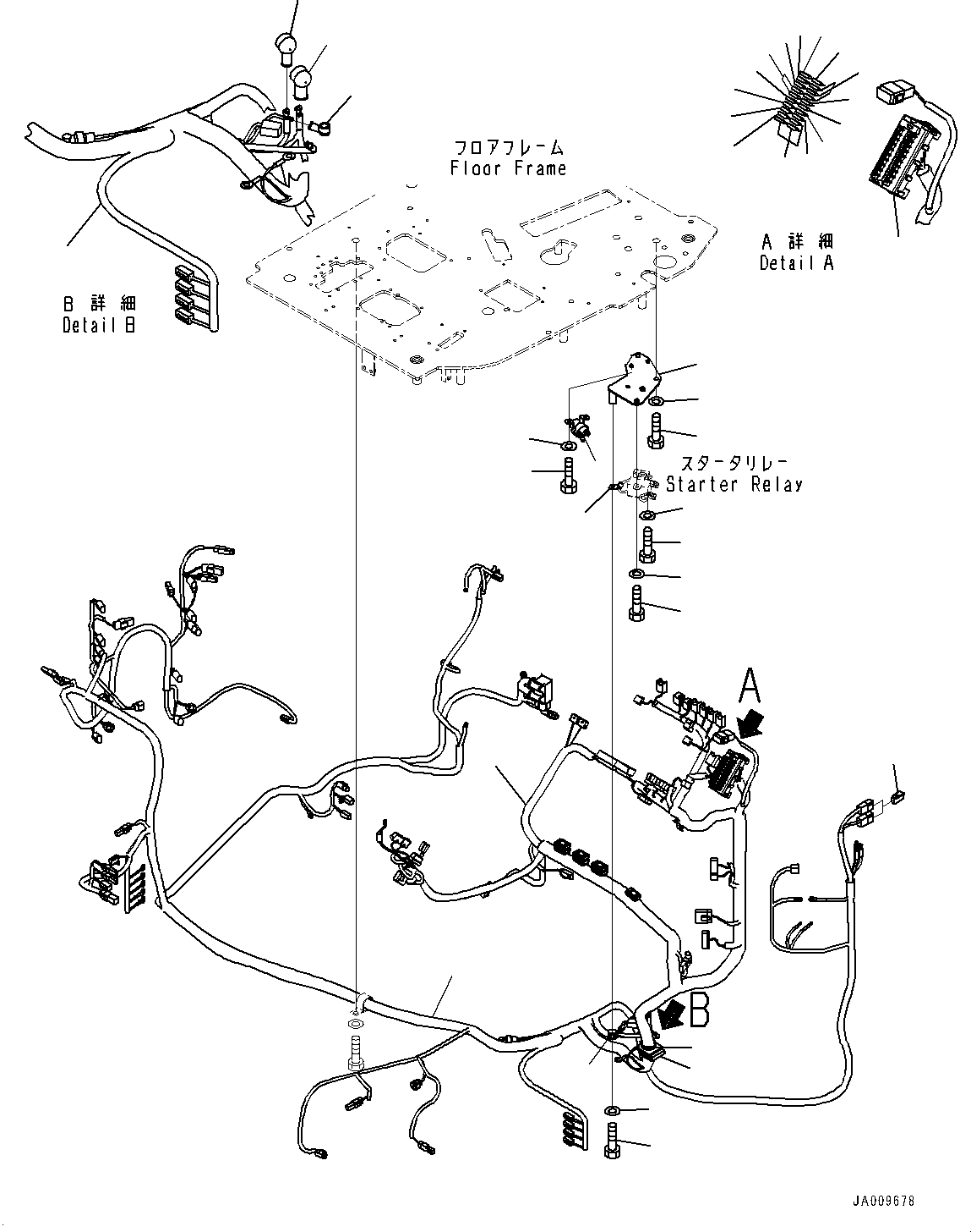 Жгут проводов 22P-06-12610 KOMATSU