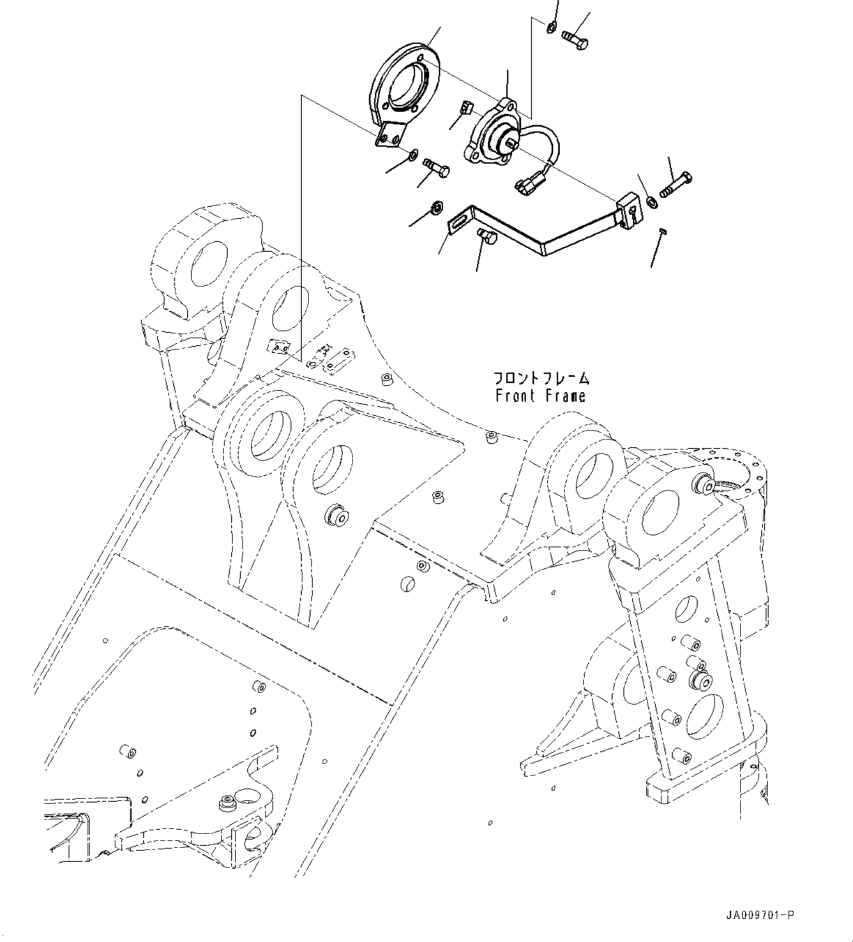 Пластина 421-43-51740 KOMATSU