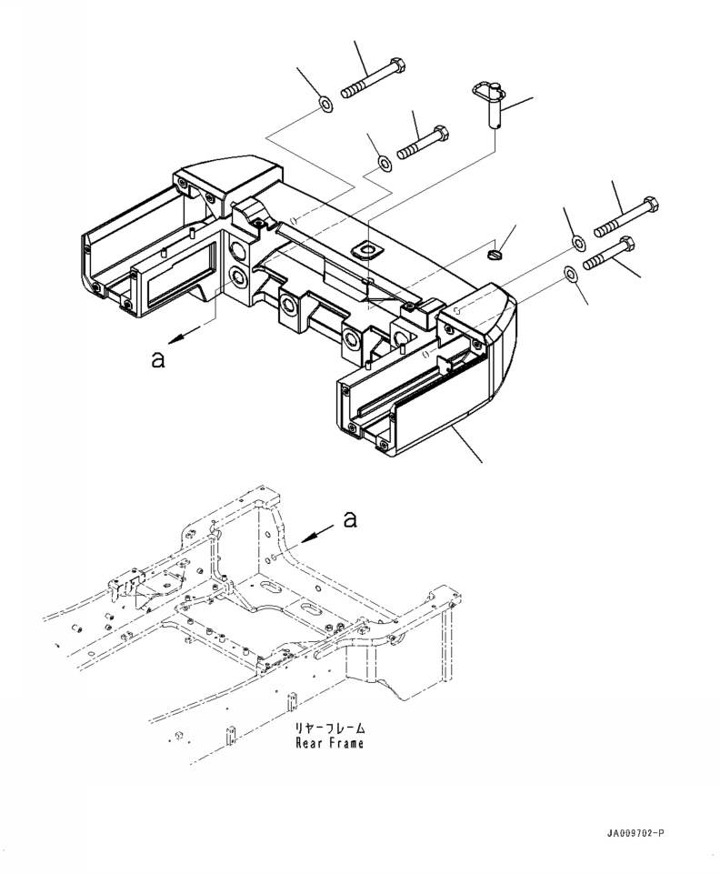 Weight, 1595Kg 421-46-55280 KOMATSU