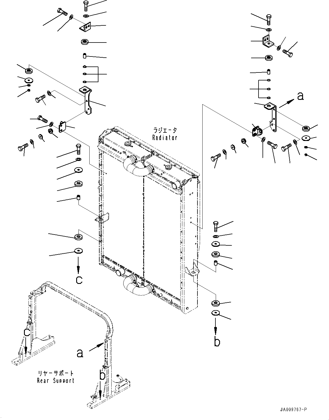 Амортизирующая подушка 421-03-51450 KOMATSU