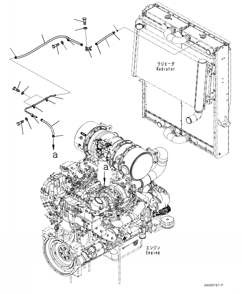 Шланг 421-03-51780 KOMATSU