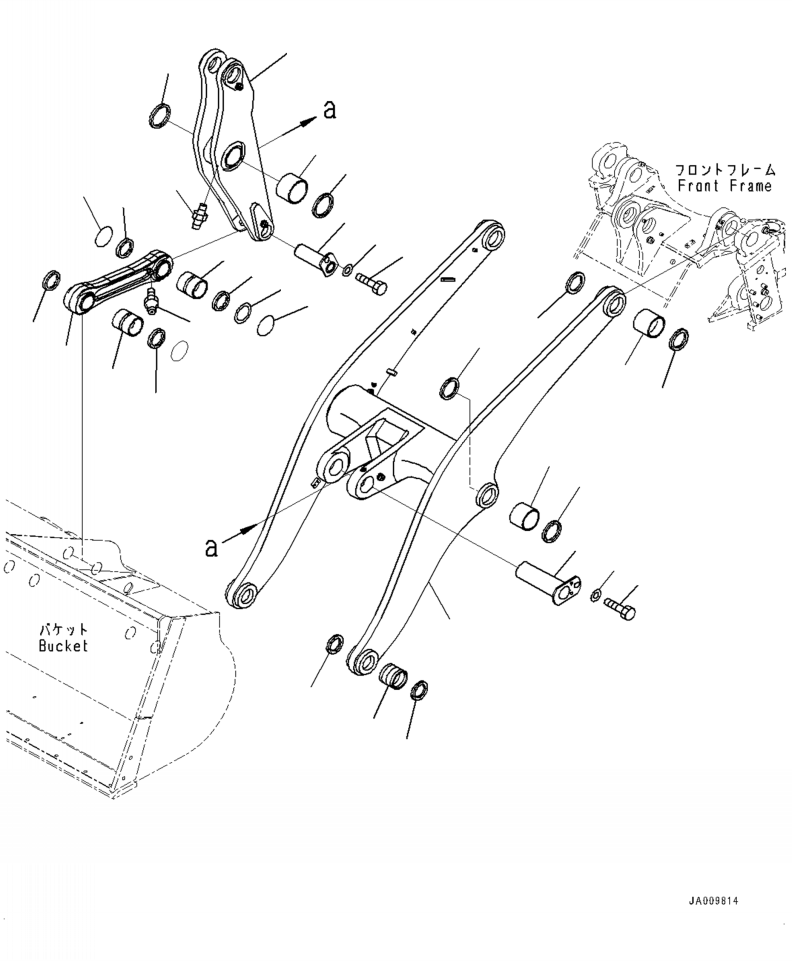 Boom Assembly 421-70-51200 KOMATSU