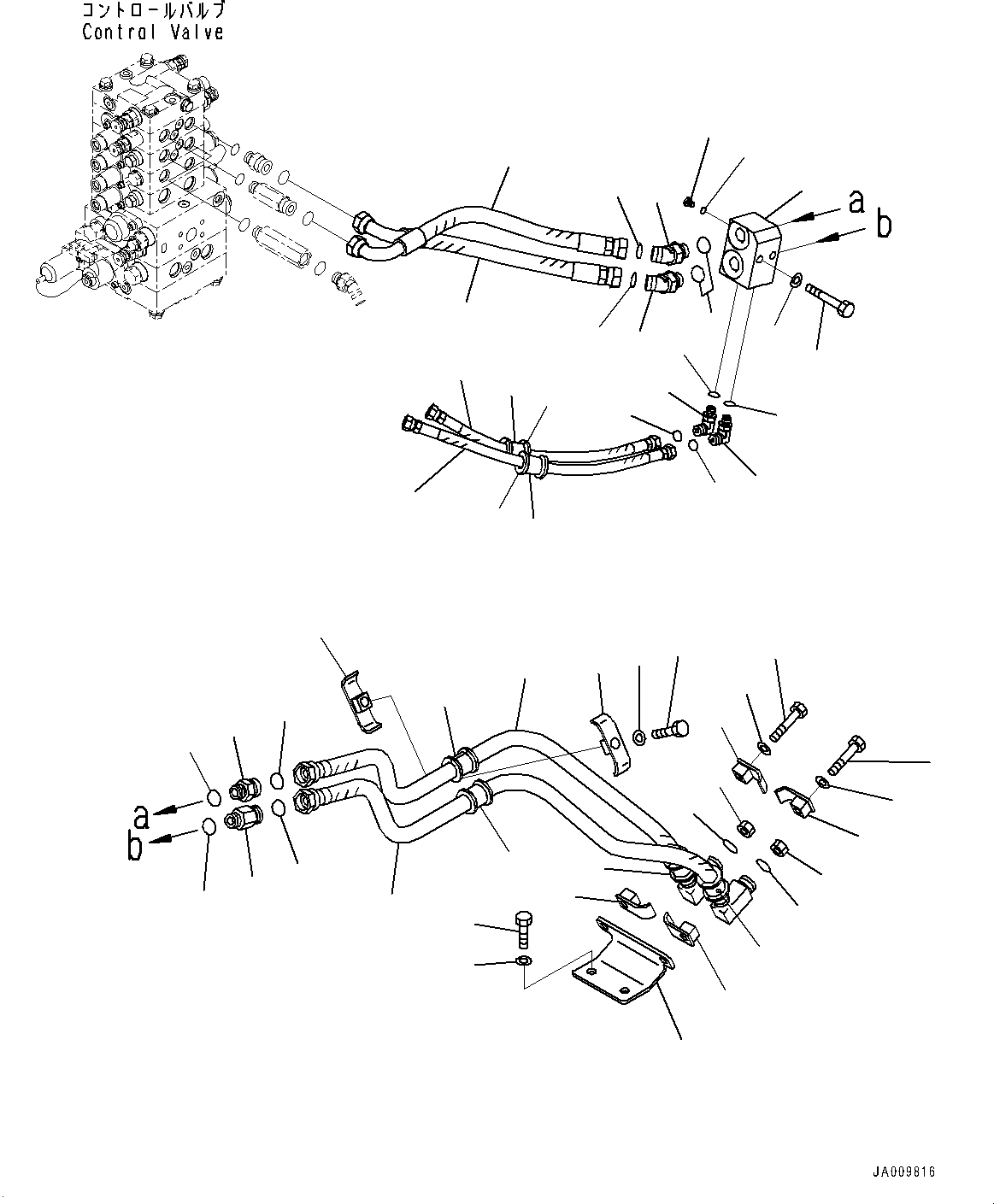 Блок 14X-62-55810 KOMATSU