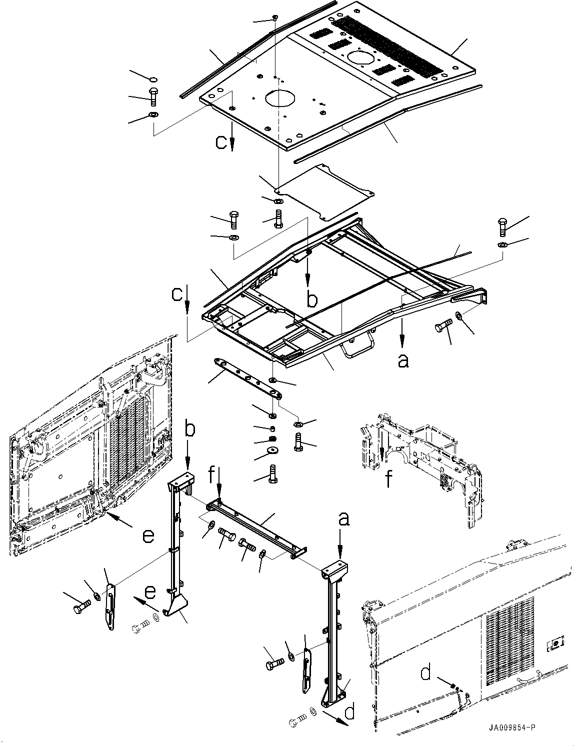 Направляющая 421-54-53560 KOMATSU