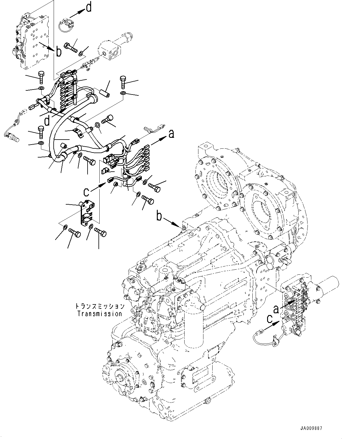Жгут проводов 714-07-55820 KOMATSU