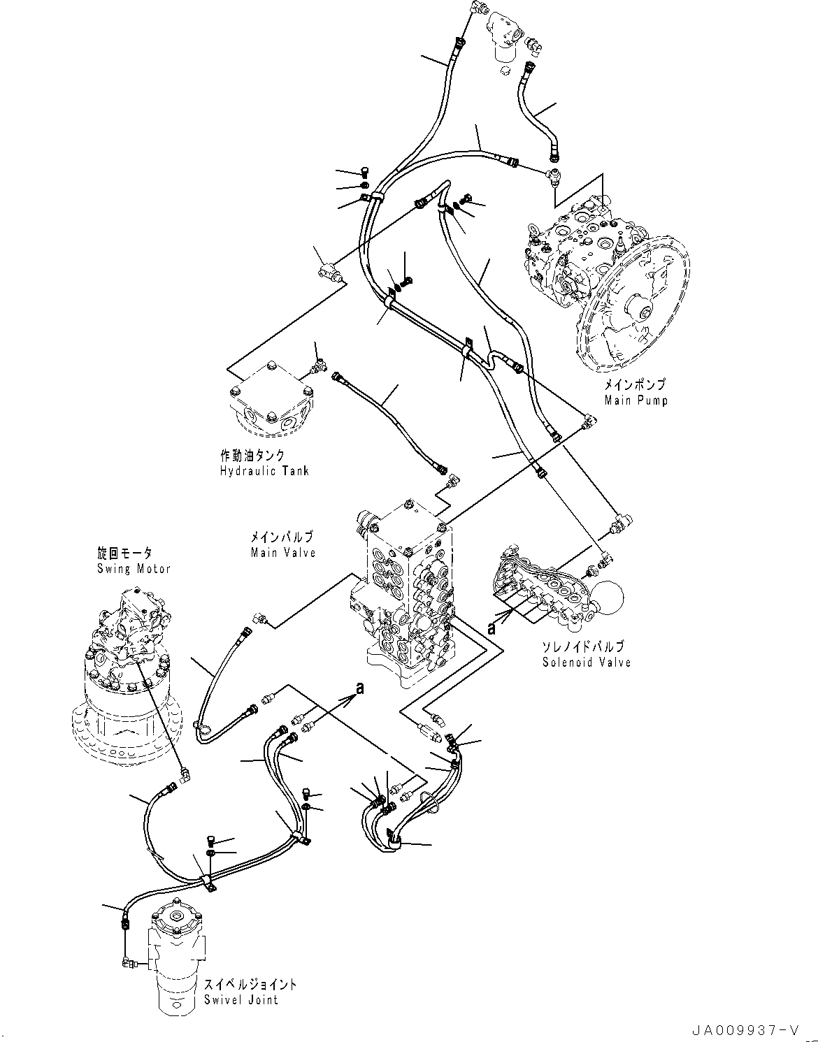 Шланг 203-62-13490 KOMATSU