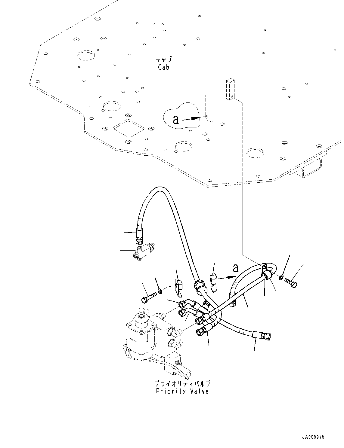 Шланг 425-S33-4641 KOMATSU