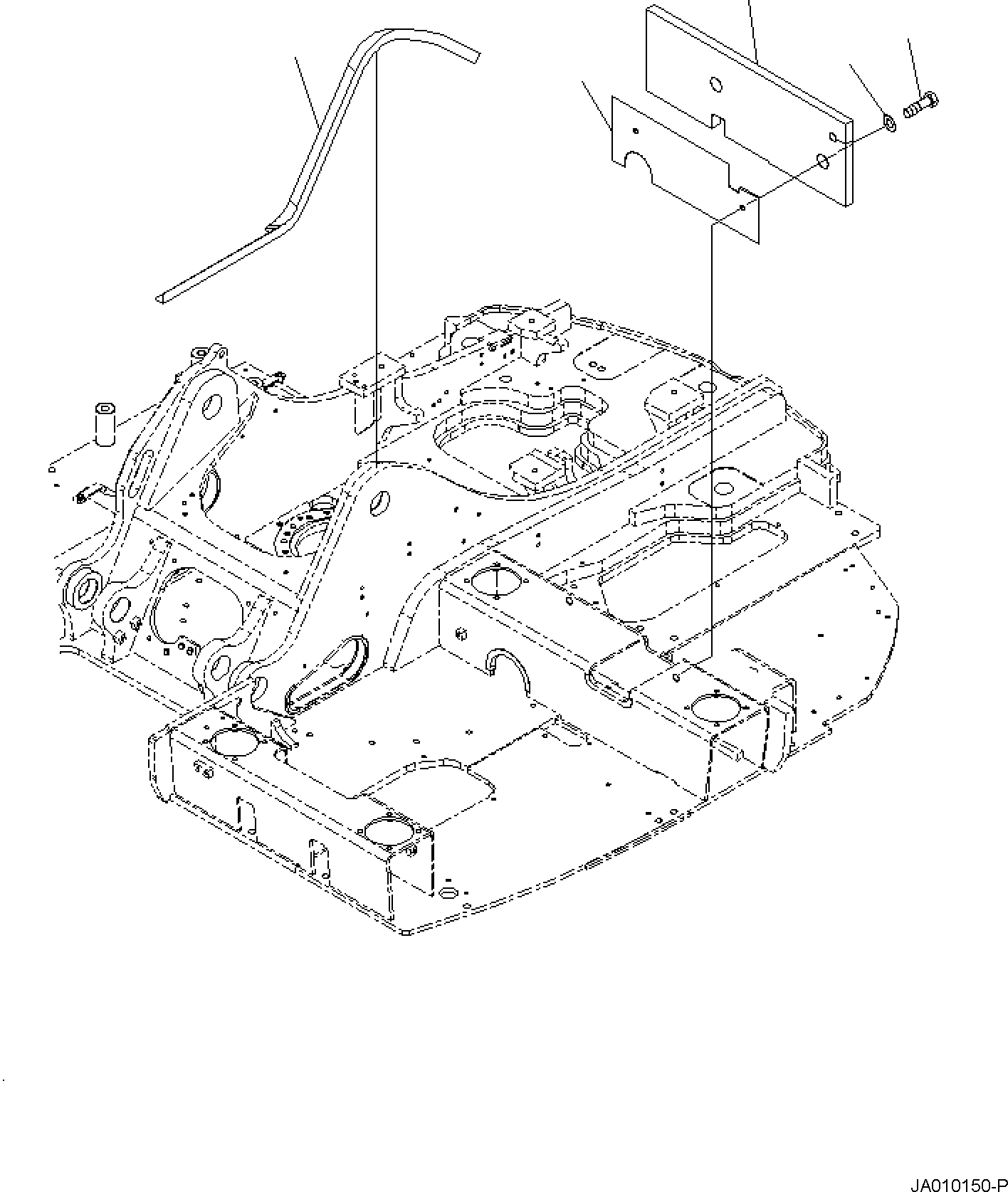 Лист 22B-54-31880 KOMATSU