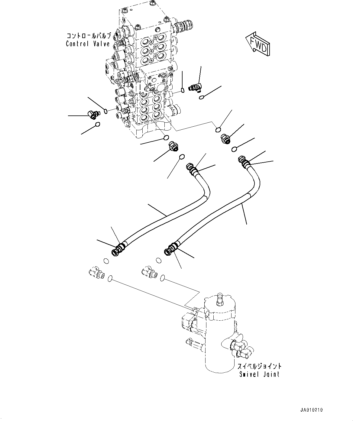 уплотнительное кольцо круглого сечения \ \ 02896-11008 KOMATSU