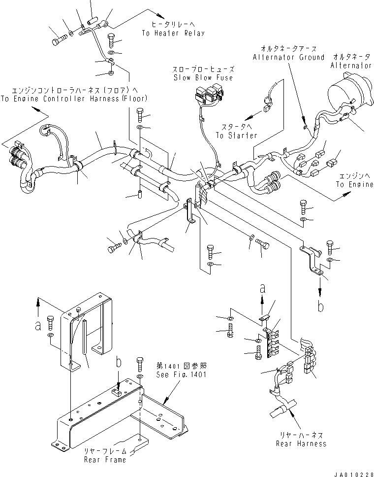 Жгут проводов 235-06-49113 KOMATSU
