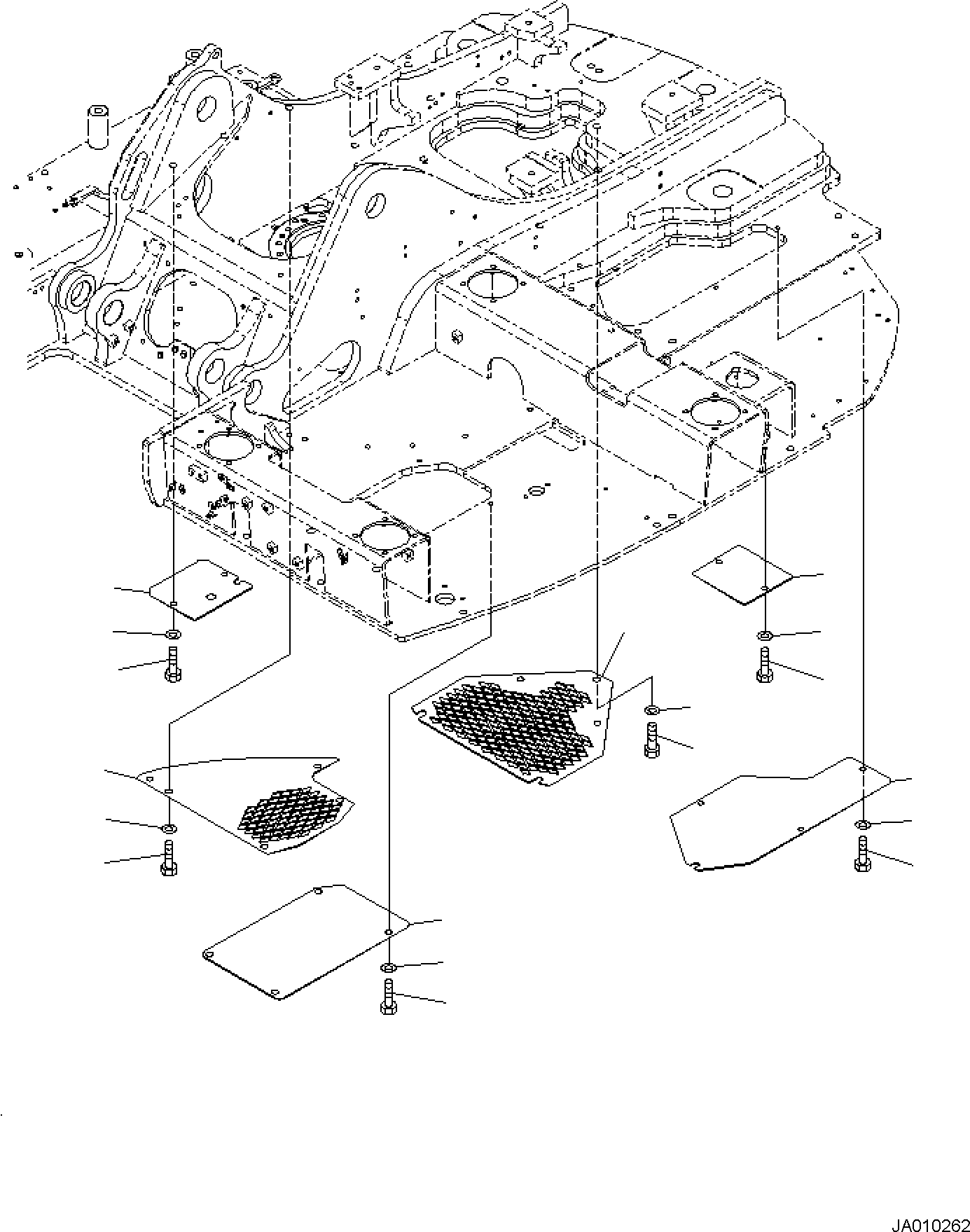 Пластина 22B-54-32671 KOMATSU