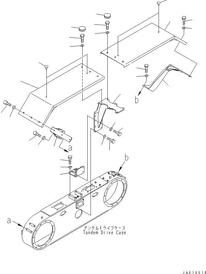 Крыло 235-25-46213 KOMATSU