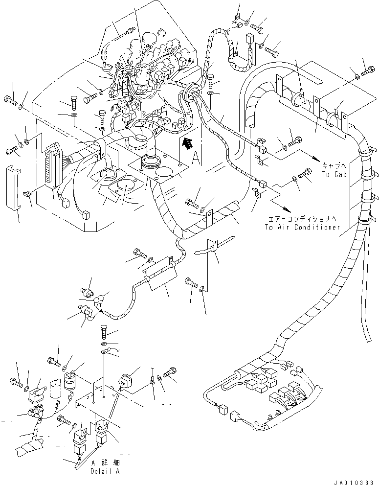 Жгут проводов 235-06-49430 KOMATSU